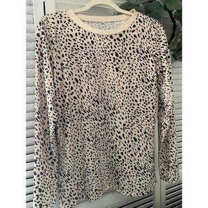 🎉Women's BTFBM Long Sleeve Leopard Top     KA1-51